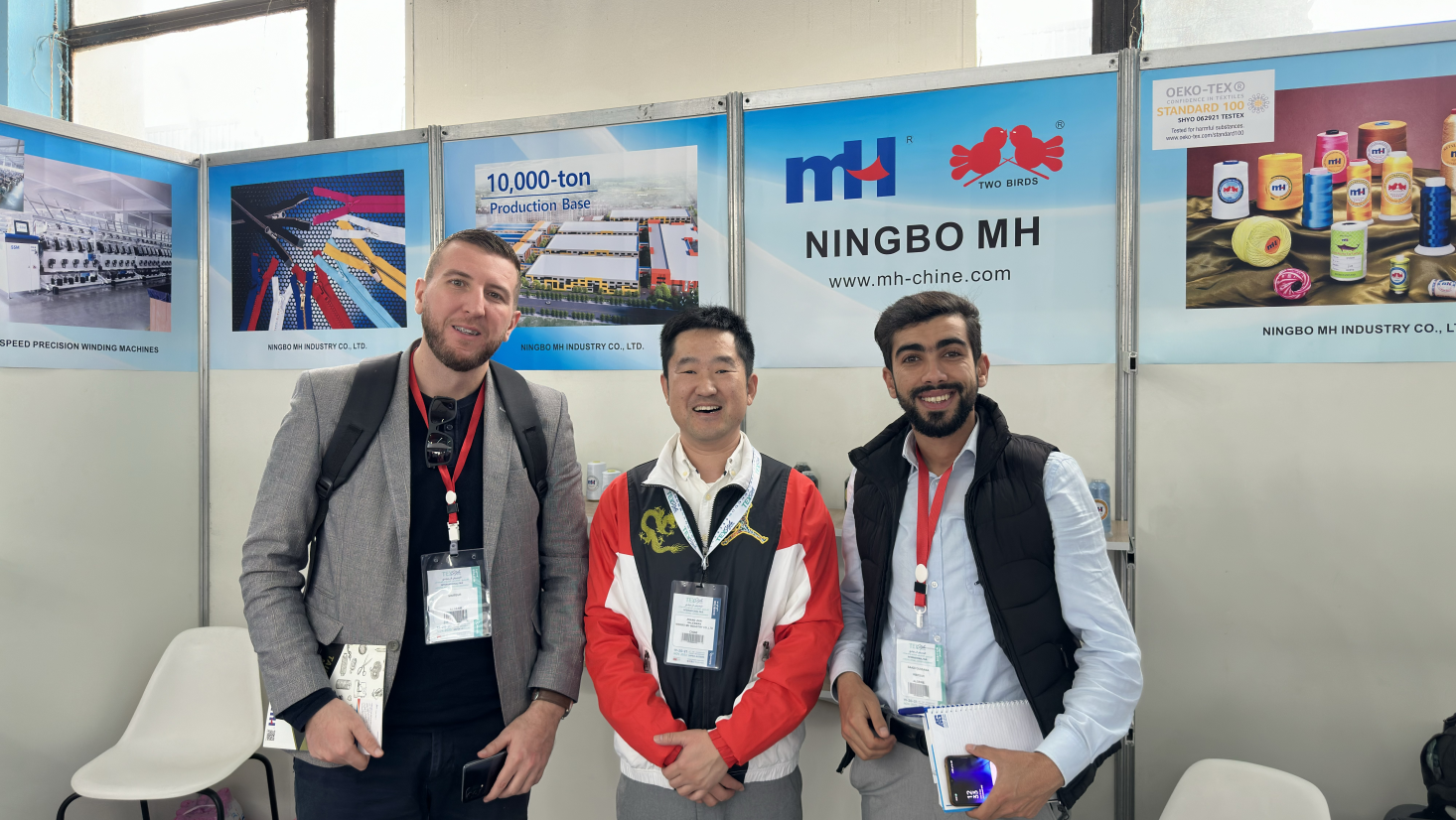 國際展會彰顯品牌影響力 | 萌恒亮相阿爾及利亞紡織及服裝展覽會